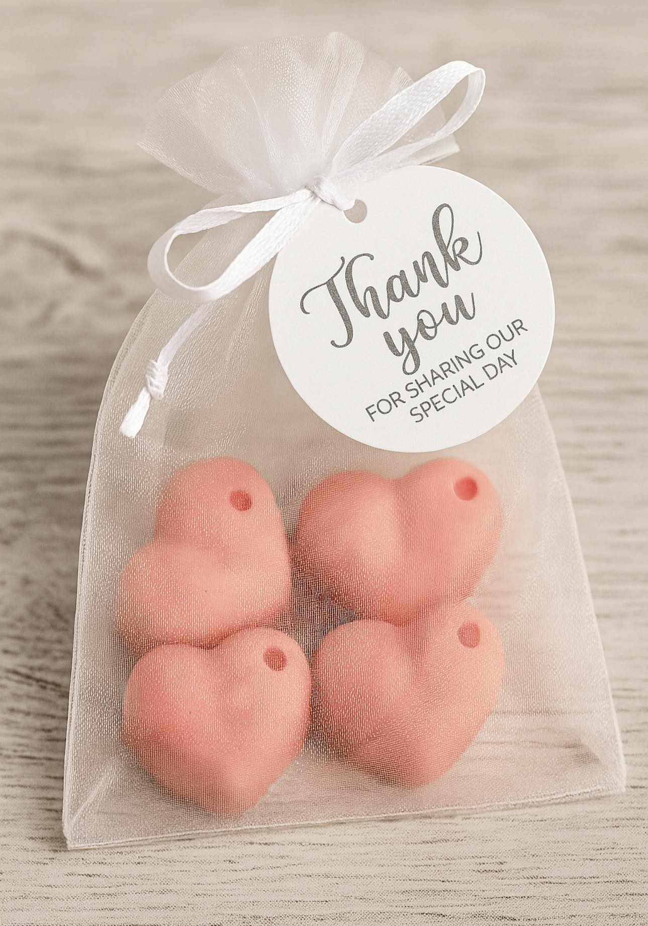 Wax Melt Wedding Favours