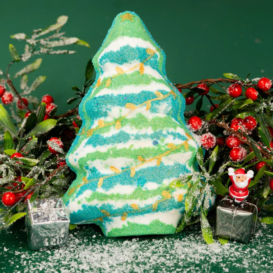 Giant Christmas Tree Bath Bomb