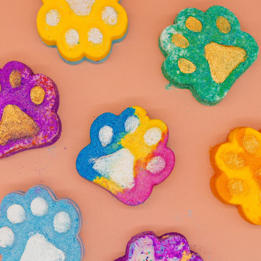 Paw Print Bath Bomb