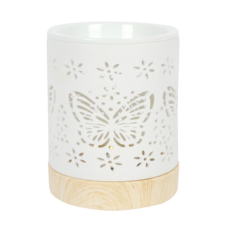 Matte Ceramic Butterfly Burner